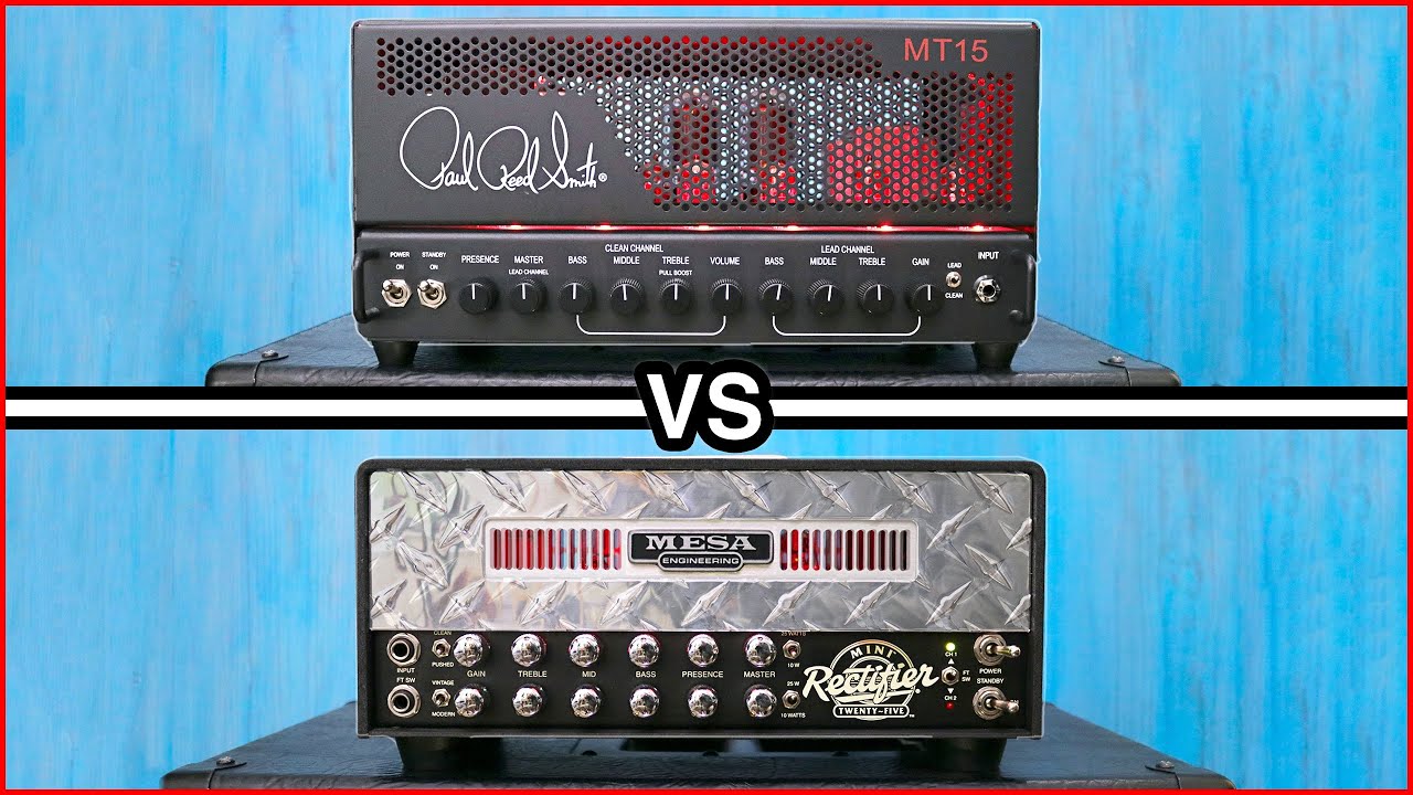 Lunchbox High Gain Shootout - Mesa Mini Rectifier VS PRS MT15