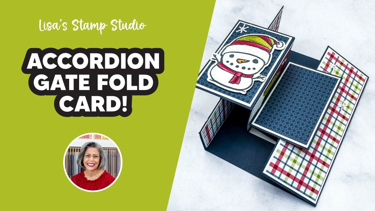 DIY Cardmaking | Accordion Gate Fold Card for Christmas and Autumn