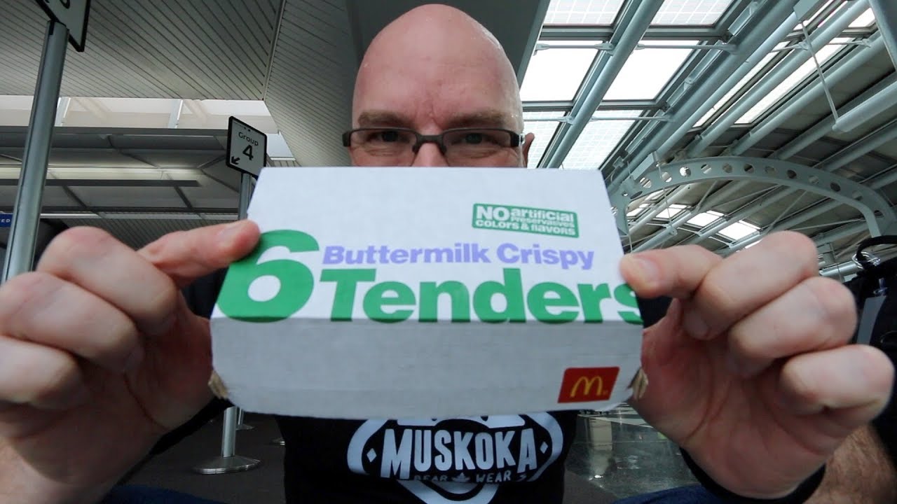Chicago O'Hare Airport McDonald's Buttermilk Crispy Chicken Tenders