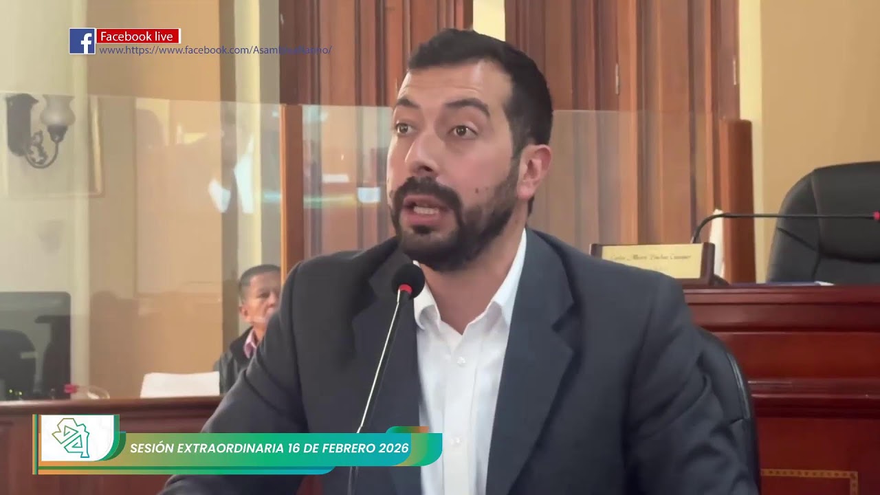 Emisión en directo de Asamblea Departamental de Nariño  16 FEBRERO  2026