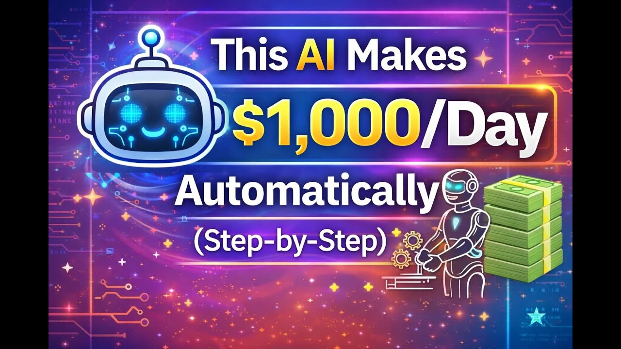 This AI Makes $1,000/Day Automatically (Step-by-Step Tutorial)