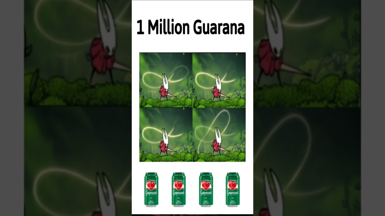 Guarana 1 Million Times #silksong #hollowknightsilksong #hollowknight #silksongmemes #greenchild