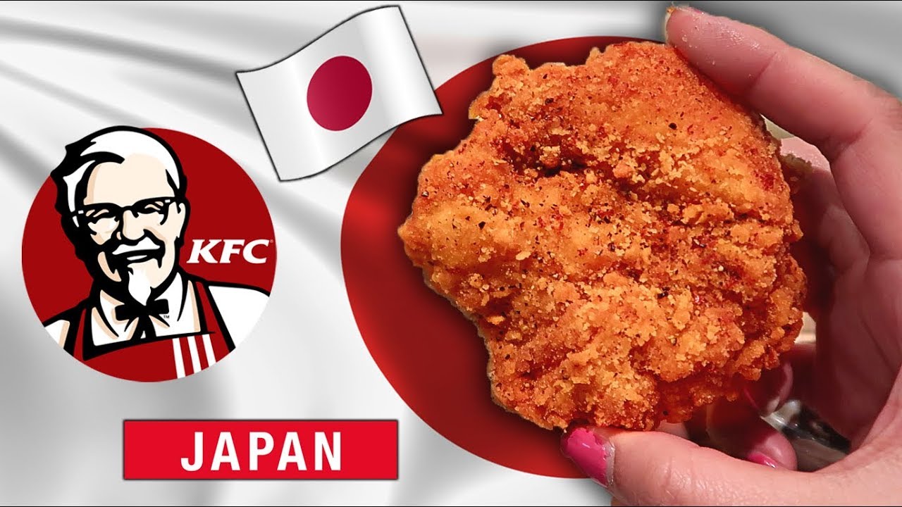 KFC JAPAN CHICKEN TASTE TEST!!! (ENTIRE MENU CHALLENGE)