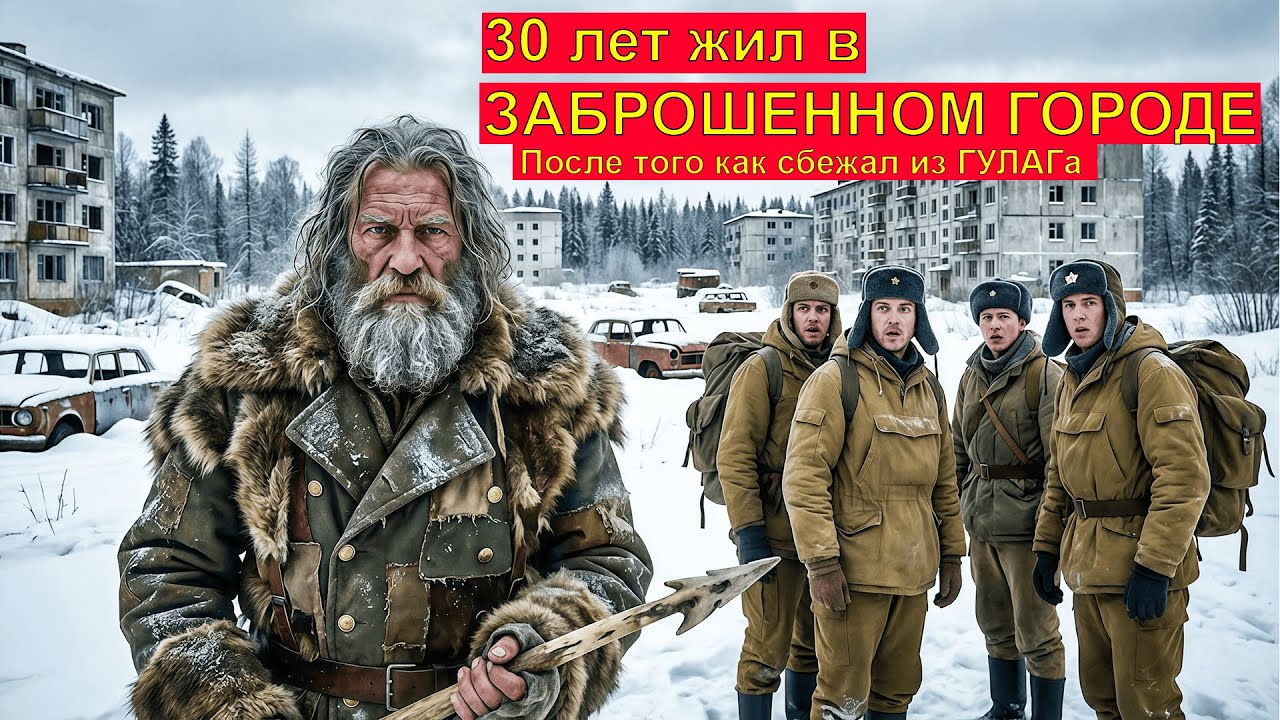 ЗАКЛЮЧЁННЫЙ ГЕНИЙ 30 ЛЕТ жил в МЁРТВОМ ГОРОДЕ, считая себя последним человеком на Земле!