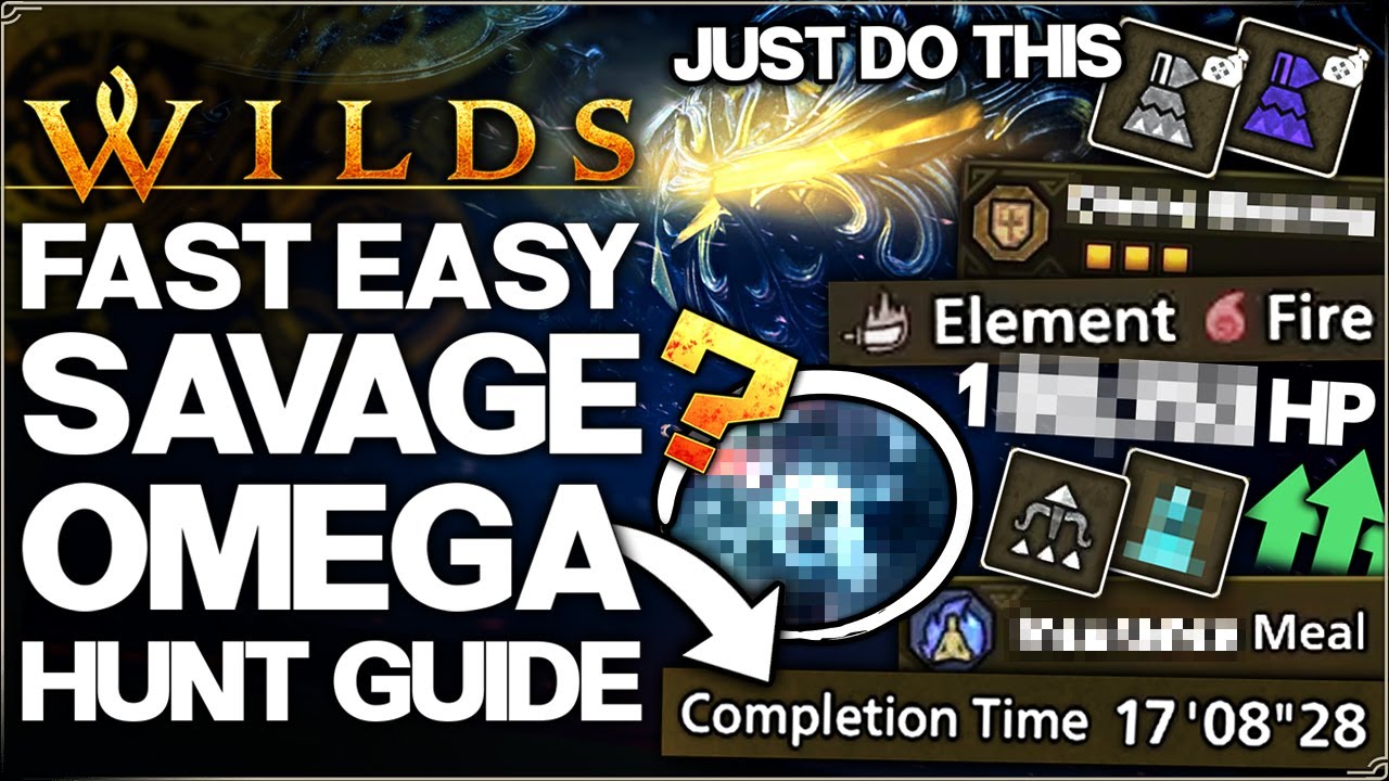 Monster Hunter Wilds - How to Make Savage Omega EASY - Farm Guide, OP Secrets & 24 POWERFUL Tips!