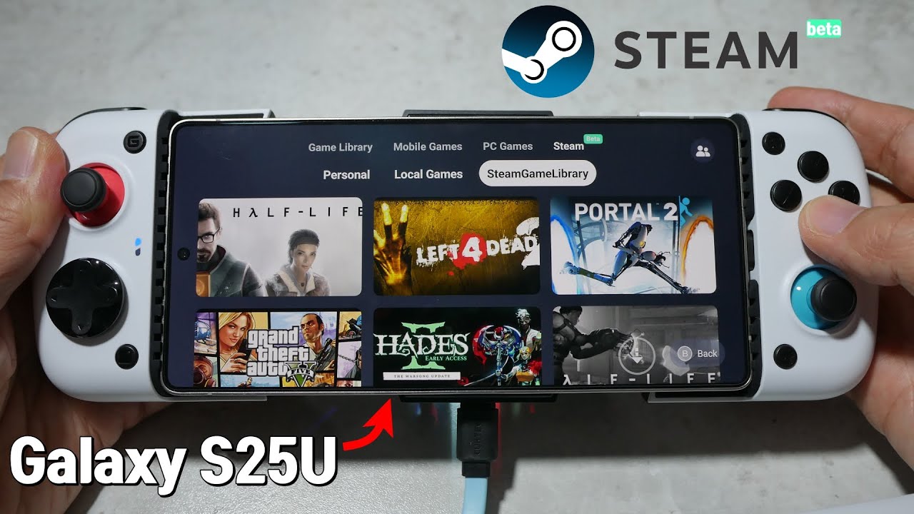 안드로이드 기기에 스팀 게임을 설치해서 즐겨보자! Gamehub 스팀 베타 출시