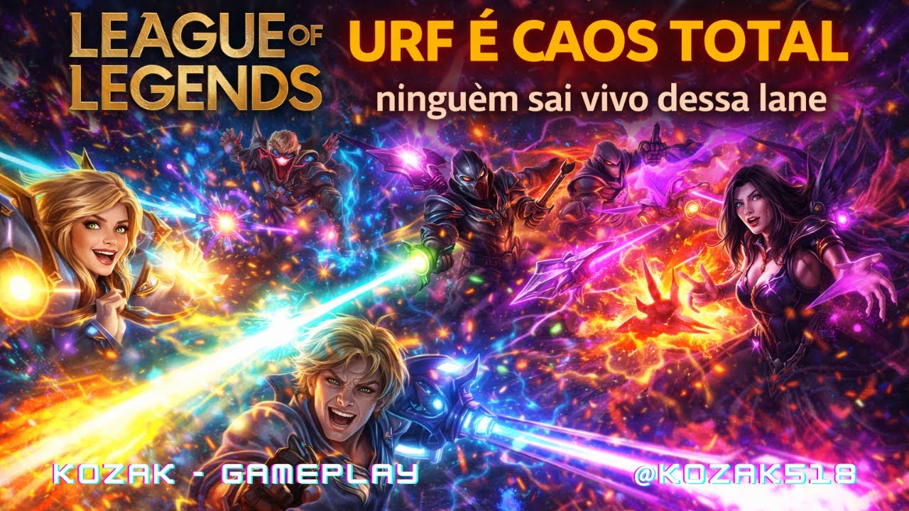League of Legends - SPAM DE SKILL E ZERO DESCANSO #142