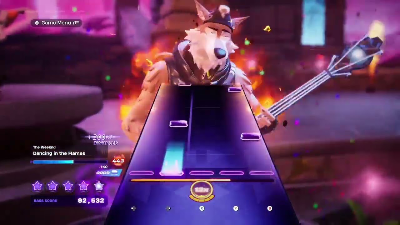 The Weeknd - Dancing in the Flames (Expert Bass 100%) (Fortnite Festival)