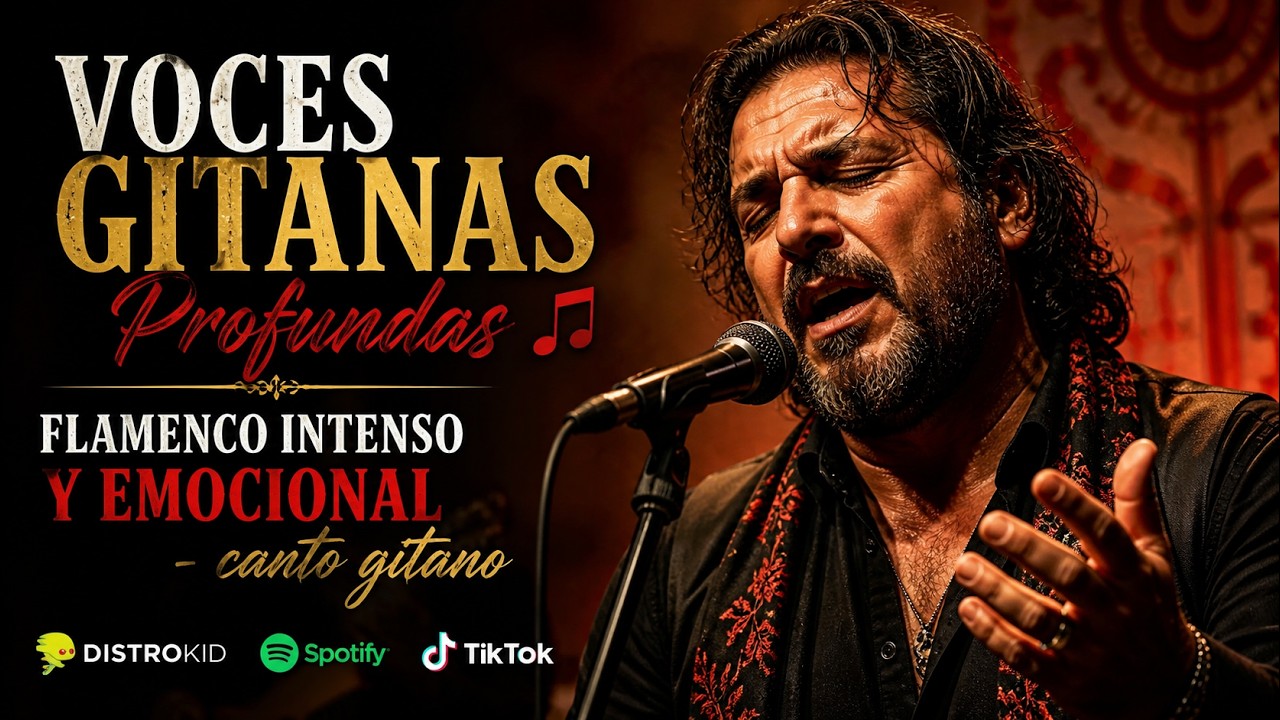 Voces Gitanas Profundas 🎶 Flamenco Intenso y Emocional
