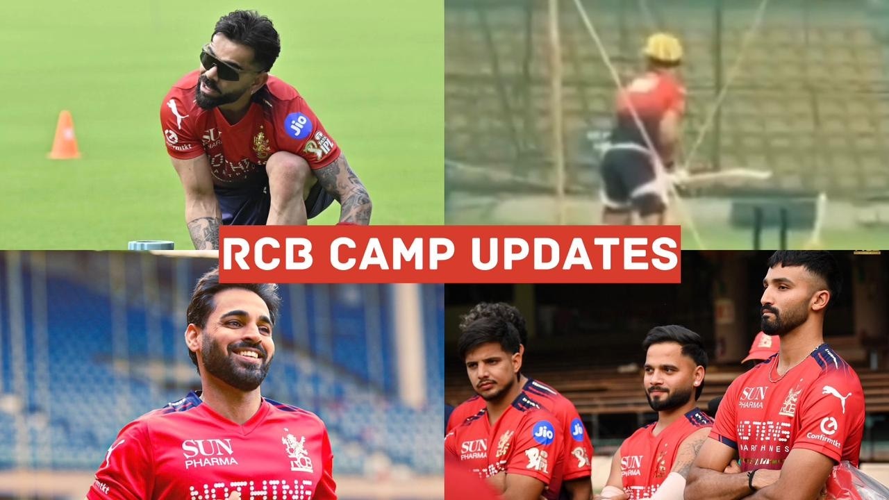 RCB practice session; Overseas players arrival dates & Rajat Patidar homecoming | IPL 2026