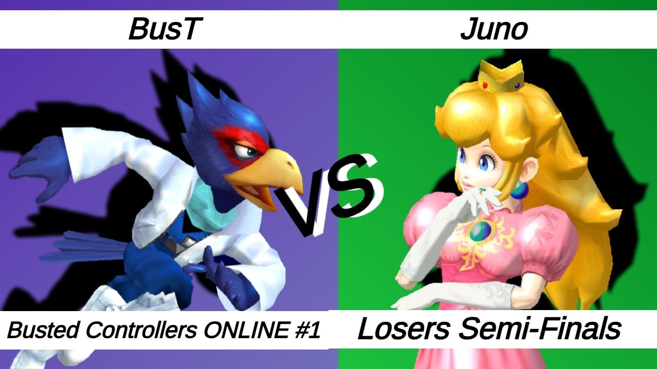 Busted Controllers ONLINE #1 LSF – BusT ⟮Falco⟯ vs Juno ⟮Peach⟯