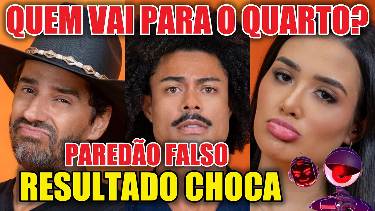 🔴FORMAÇÃO DE PAREDÃO FALSO BBB26 AO VIVO AGORA: QUEM SERÃO OS INDICADOS?