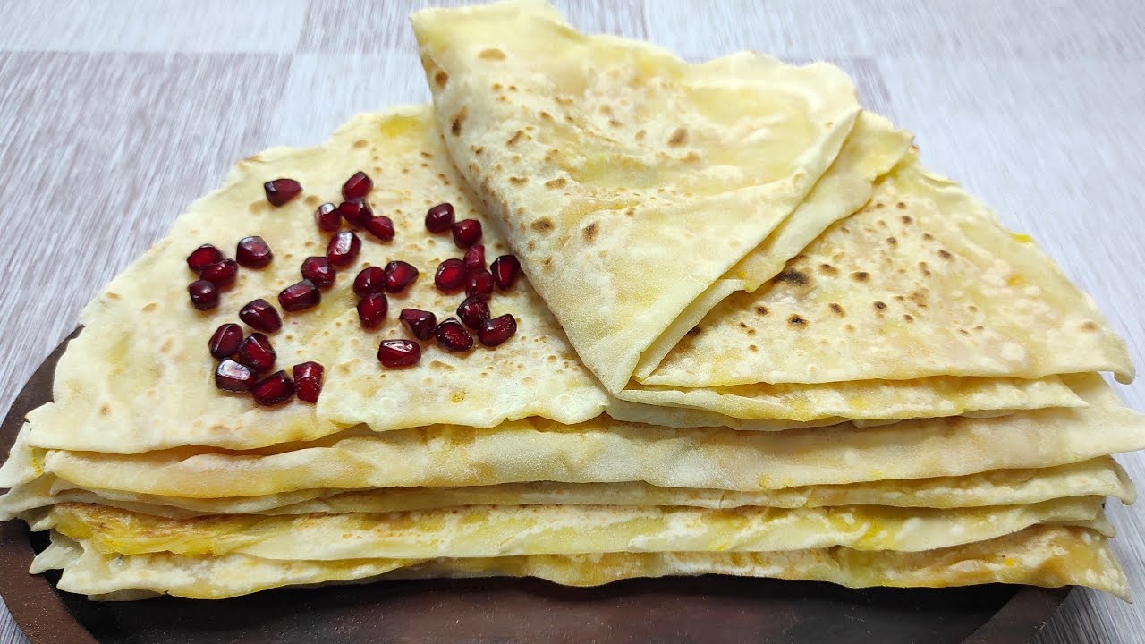 Faydaları Saymaqla Bitməyən Balqabaqdan Ləzzətli Qutabı Resepti. Balqabaq qutabinin hazirlanmasi.