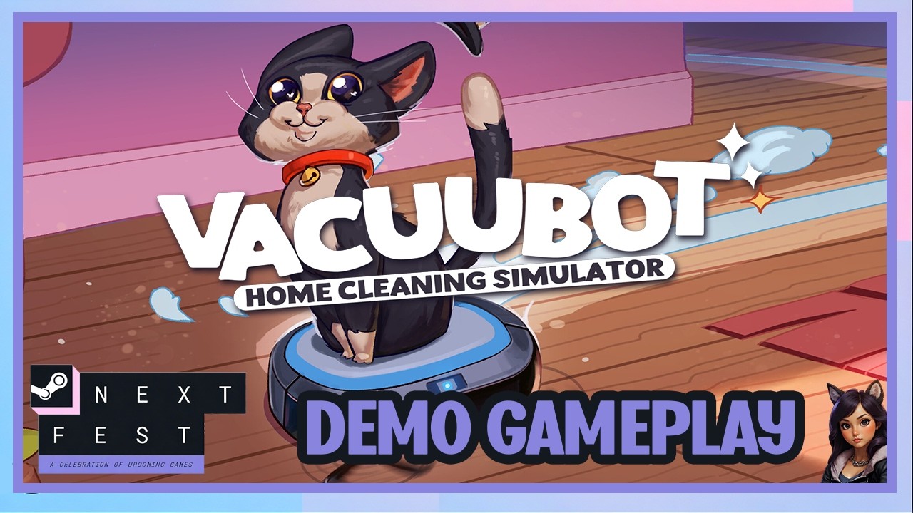 VacuuBot: Home Cleaning Simulator | February 2026 Next Fest Demo Gameplay