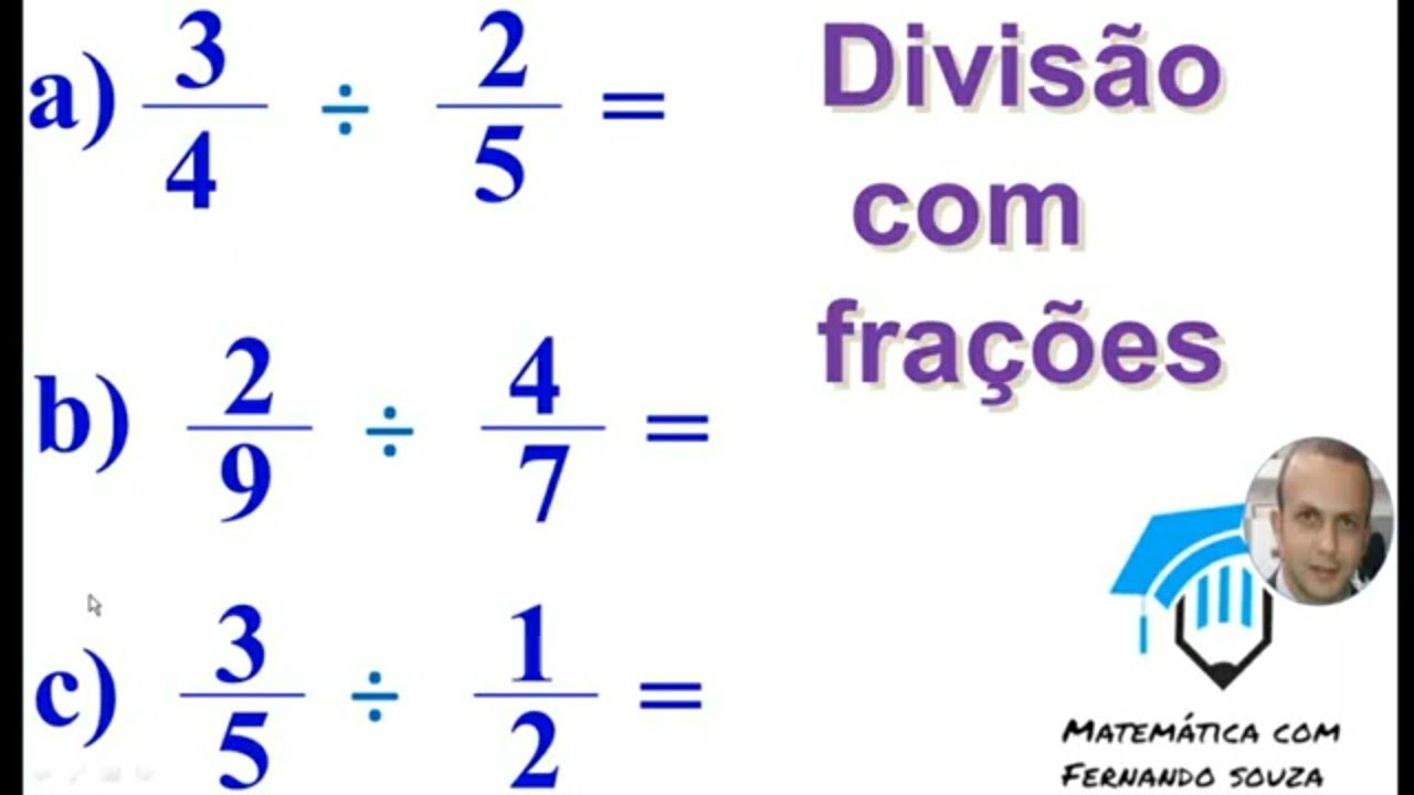Divisão com frações - macete para cálculos