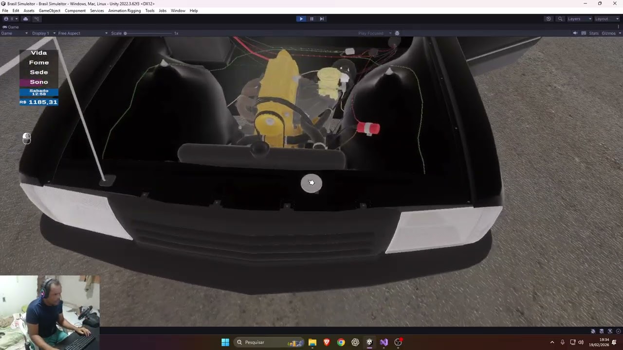 Brasil Simuleitor EP_45 Temperatura e Resfriamento do Chevette Parte 2