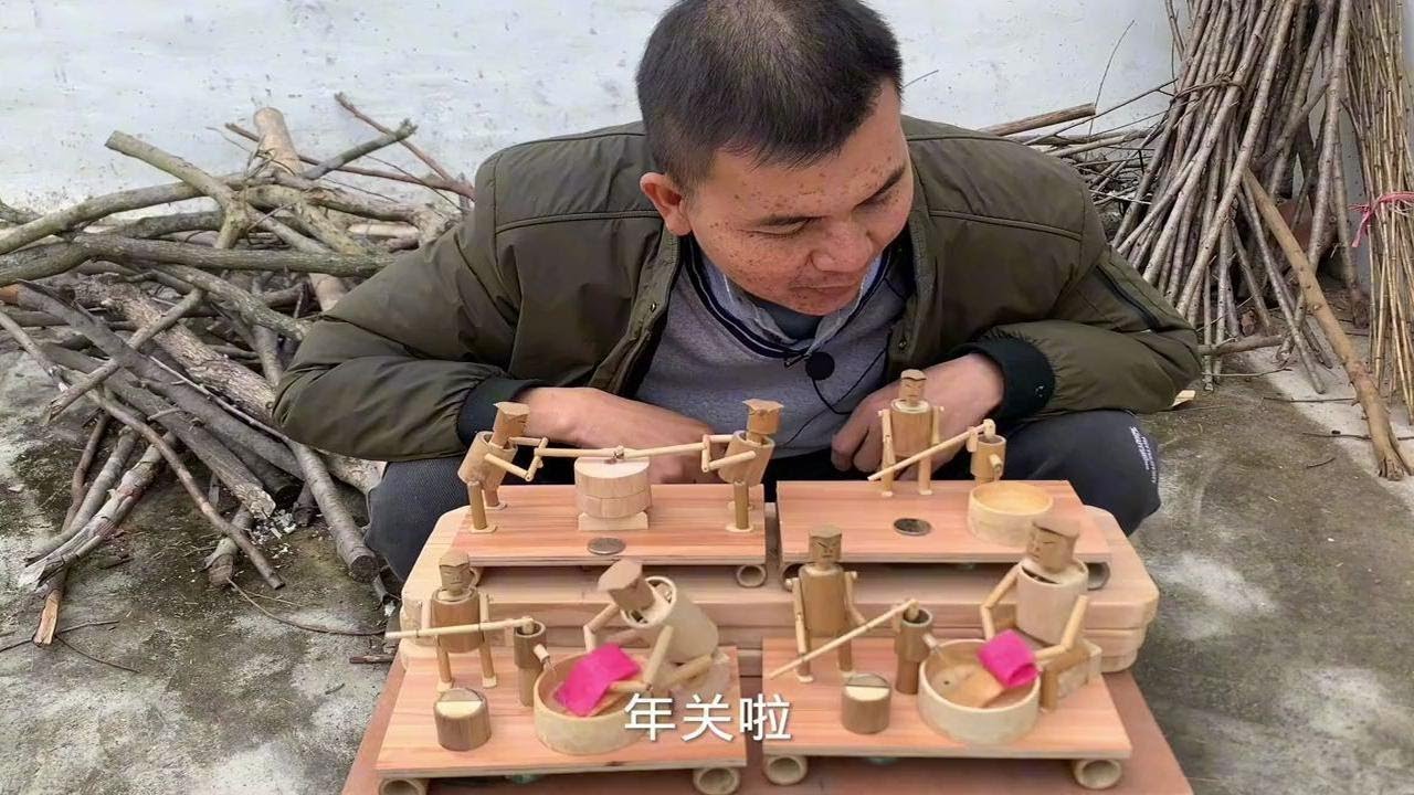 栩栩如生的竹节人，竹子深开发附加值提升数百倍！