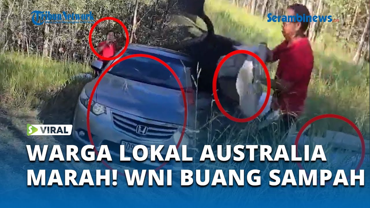 Heboh! Santai Buang Sampah di Hutan Lindung Australia, Warga Indonesia Kepergok Warga Lokal