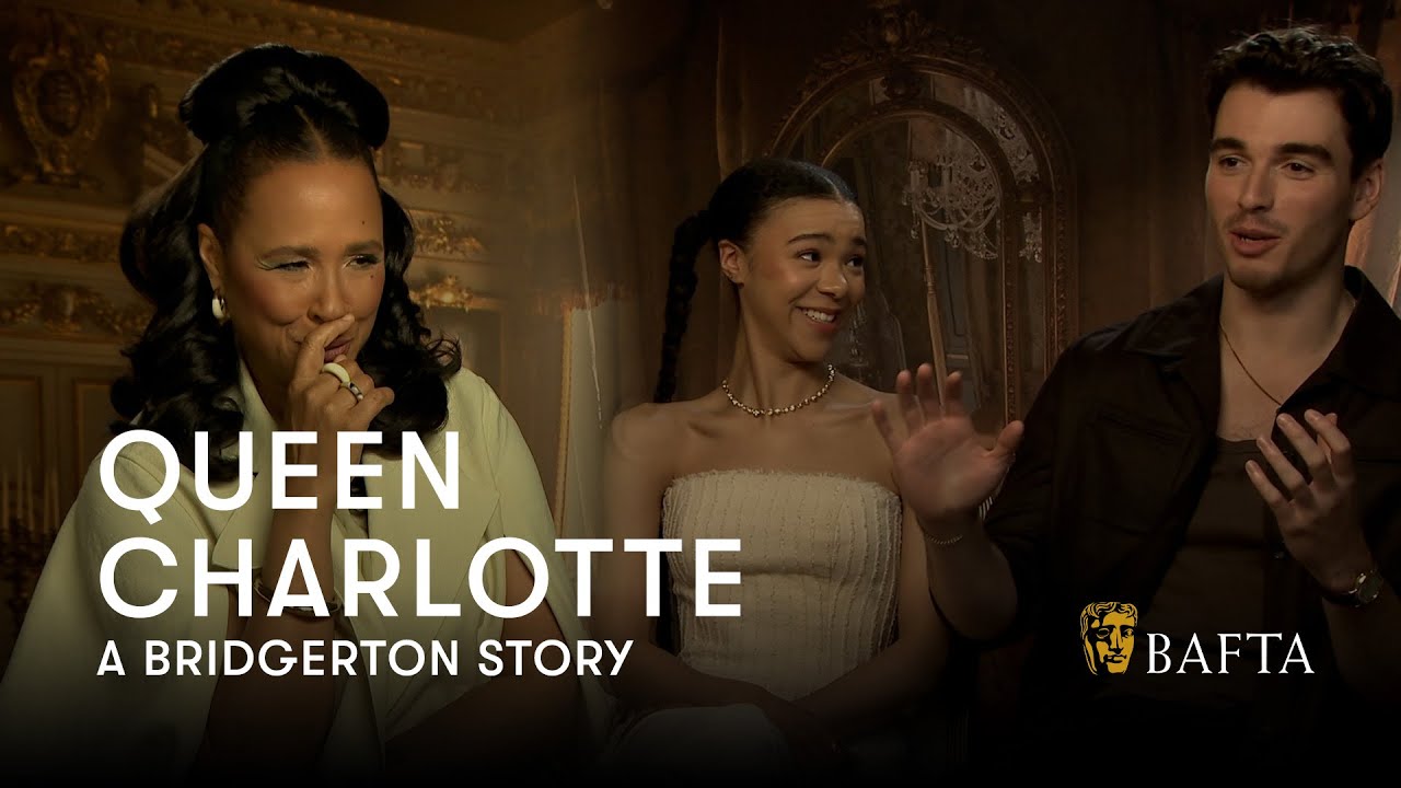 Golda Rosheuvel, India Amarteifio and Corey Mylchreest chat making Bridgerton's Queen Charlotte