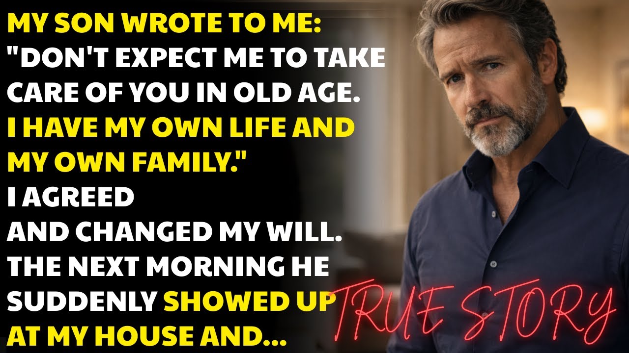 My son turned his back on me — one decision changed everything overnight…
