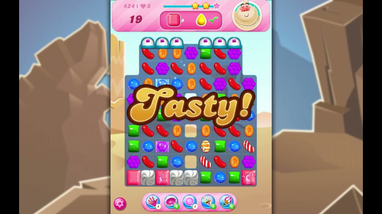 Candy Crush Saga Level 424