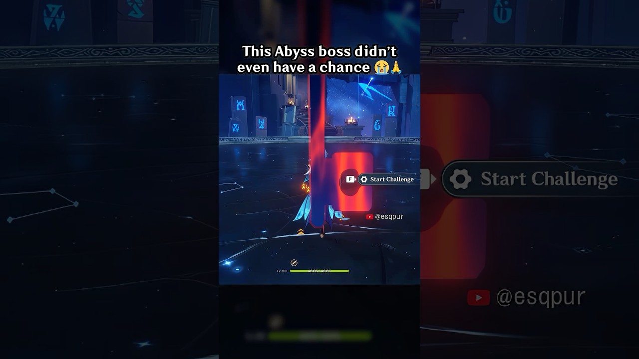 This Abyss Boss Didn't Even Have a Chance 😭 🙏