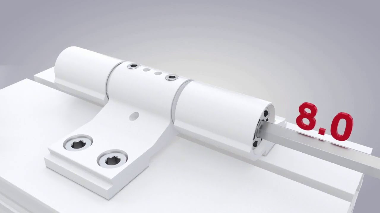 JOCKER ALU 3 LEAF   HINGE FOR ALUMINIUM SYSTEMS