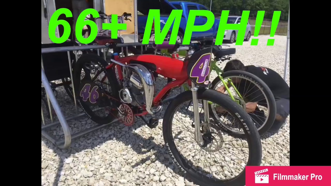 66+ MPH! Fast motorized bicycle!!!