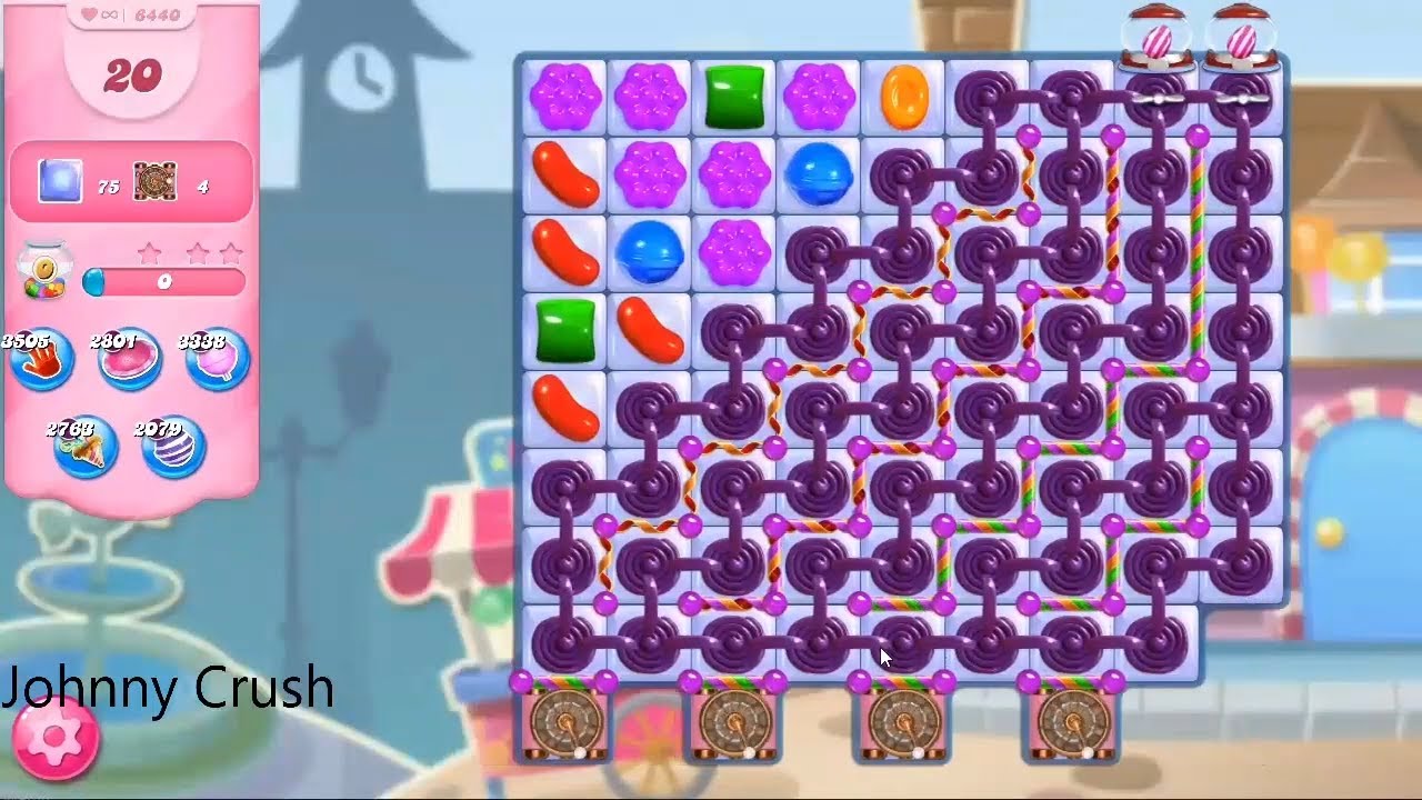 Candy Crush Saga LEVEL 6440 NO BOOSTERS (hardest level of the episode)