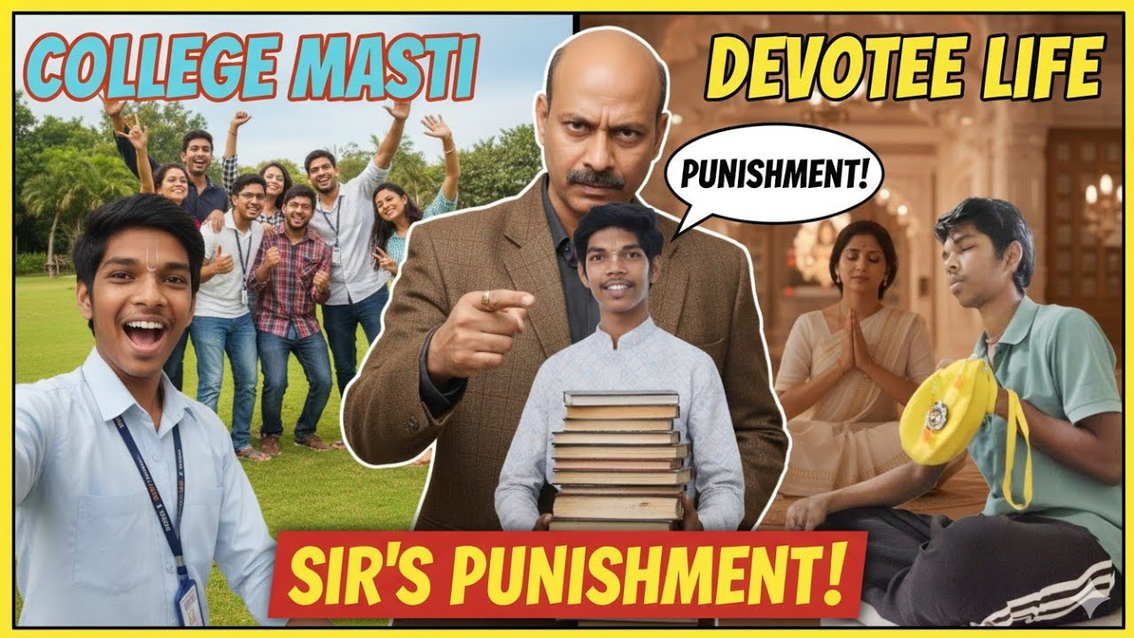 Balancing the chaotic world of college with a peaceful devotee life! 