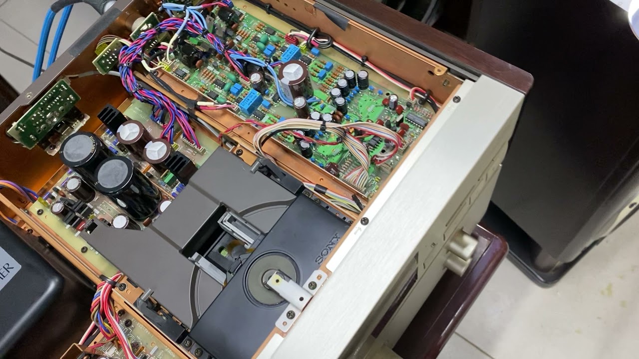 Sony cdp Champagne x77es x777es 777esa transport & das r1