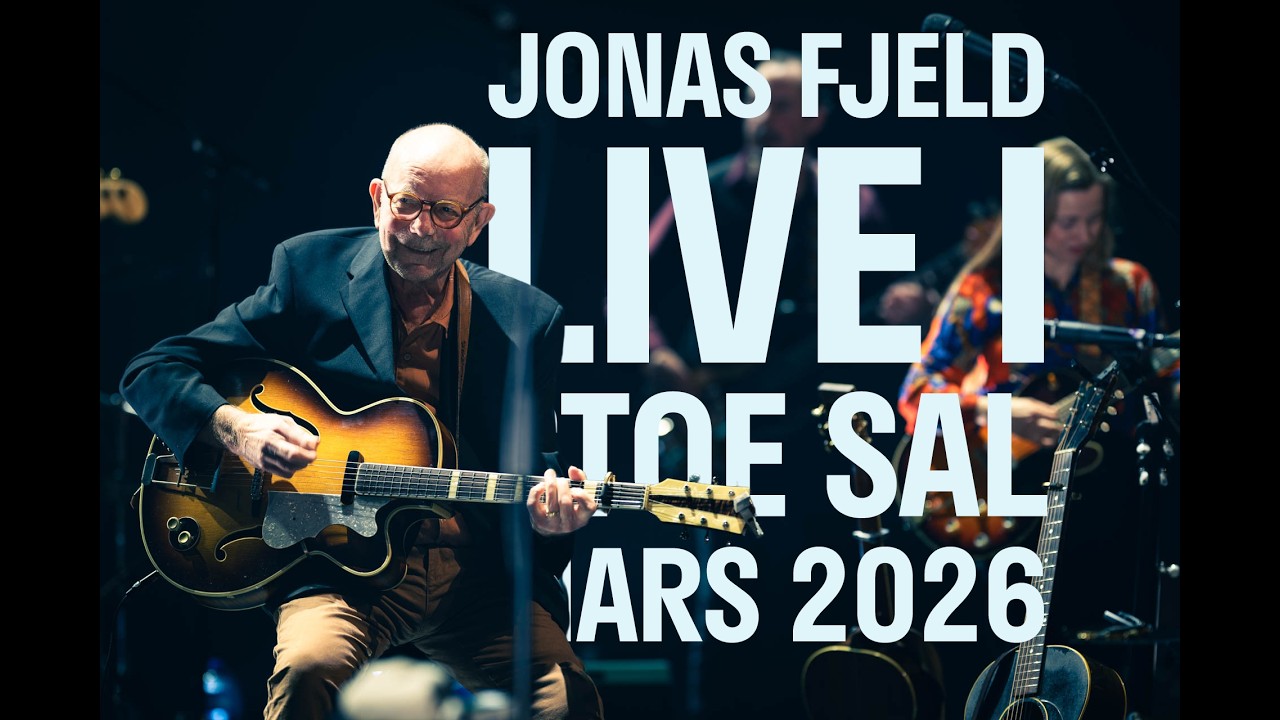 Jonas Fjeld live Bærum Kulturhus 13 mars 2026