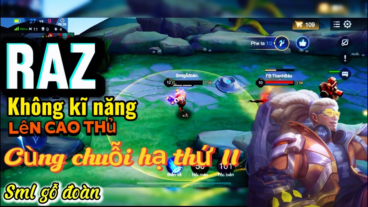 Raz không kĩ năng đi nhặt hành