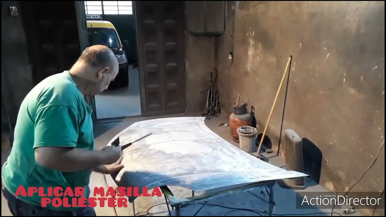 Pintar un capot Pelado A Fondos paso a paso Aprender