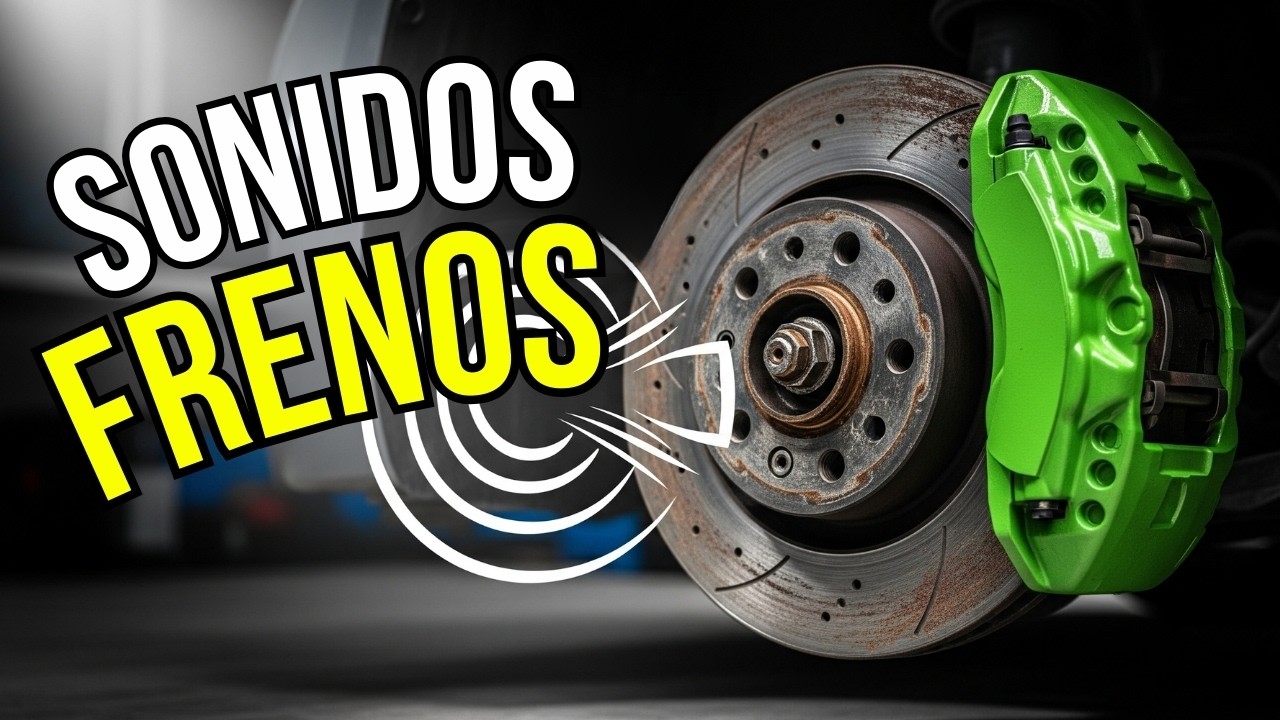 Todos los Ruidos de FRENOS dañados: Chillidos, Crujidos, Golpes, Raspa y Vibraciones