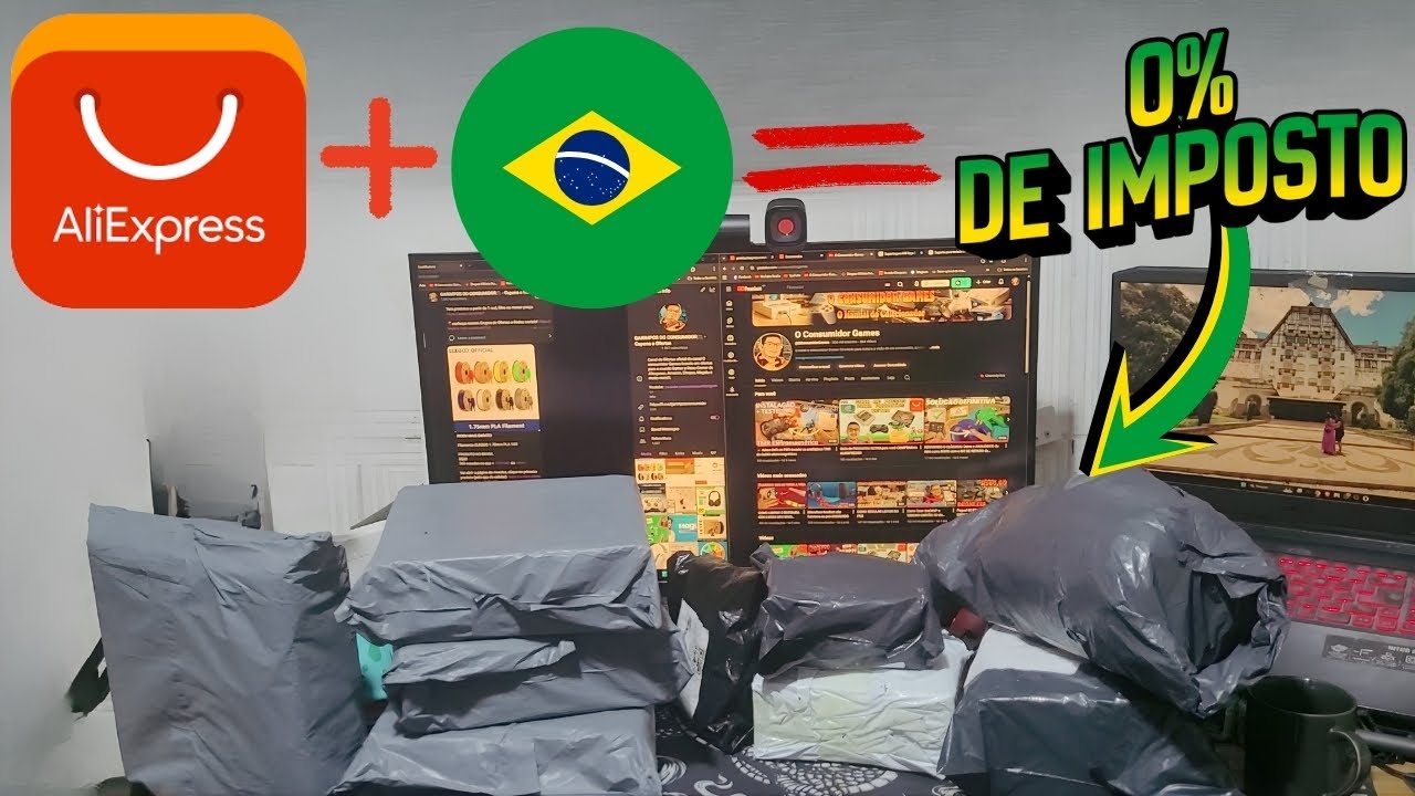 Ainda da para economizar com o ALIEXPRESS veja esses produtos que comprei com 0% de IMPOSTO!
