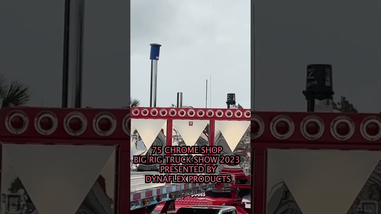 Ingenious Way Truckers Cover Their Exhaust Stacks from Rain Water Intrusion: 75 Chrome Shop #shorts