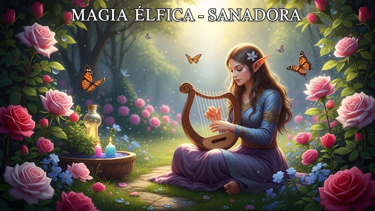 MÚSICA ÉLFICA PARA SANAR EL ALMA 🌿 | VOCES CELESTIALES Y SONIDOS DE FANTASÍA ✨