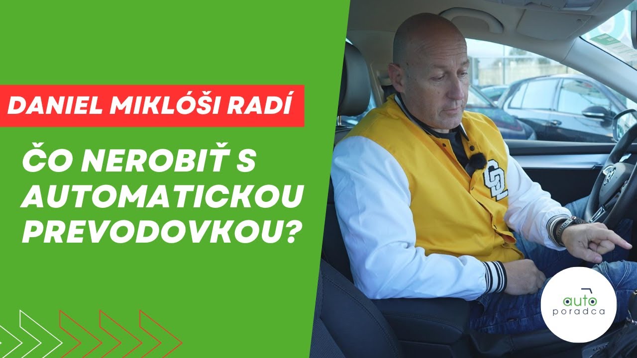 30. #motovlog Čo nerobiť s automatickou prevodovkou? | Daniel Miklóši radí