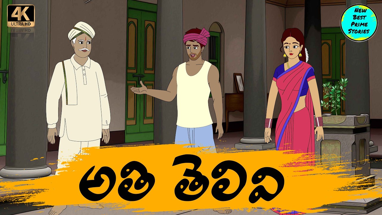 Telugu Stories   అతి తెలివి   moral stories in telugu   Best prime stories  తెలుగు  కథలు