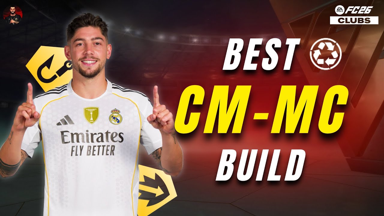MELHOR BUILD DE MC (Arqu&eacute;tipo COMPASSO) ♻️ BOX-TO-BOX / CM LVL 1, 30, 50 E 60 | EA FC 26 CLUBS