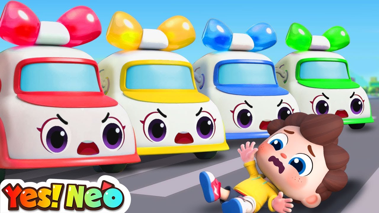 Super Rescue Song | Ambulance, Help Me! | Street Vehicles | Nursery Rhymes & Kids Songs | BabyBus