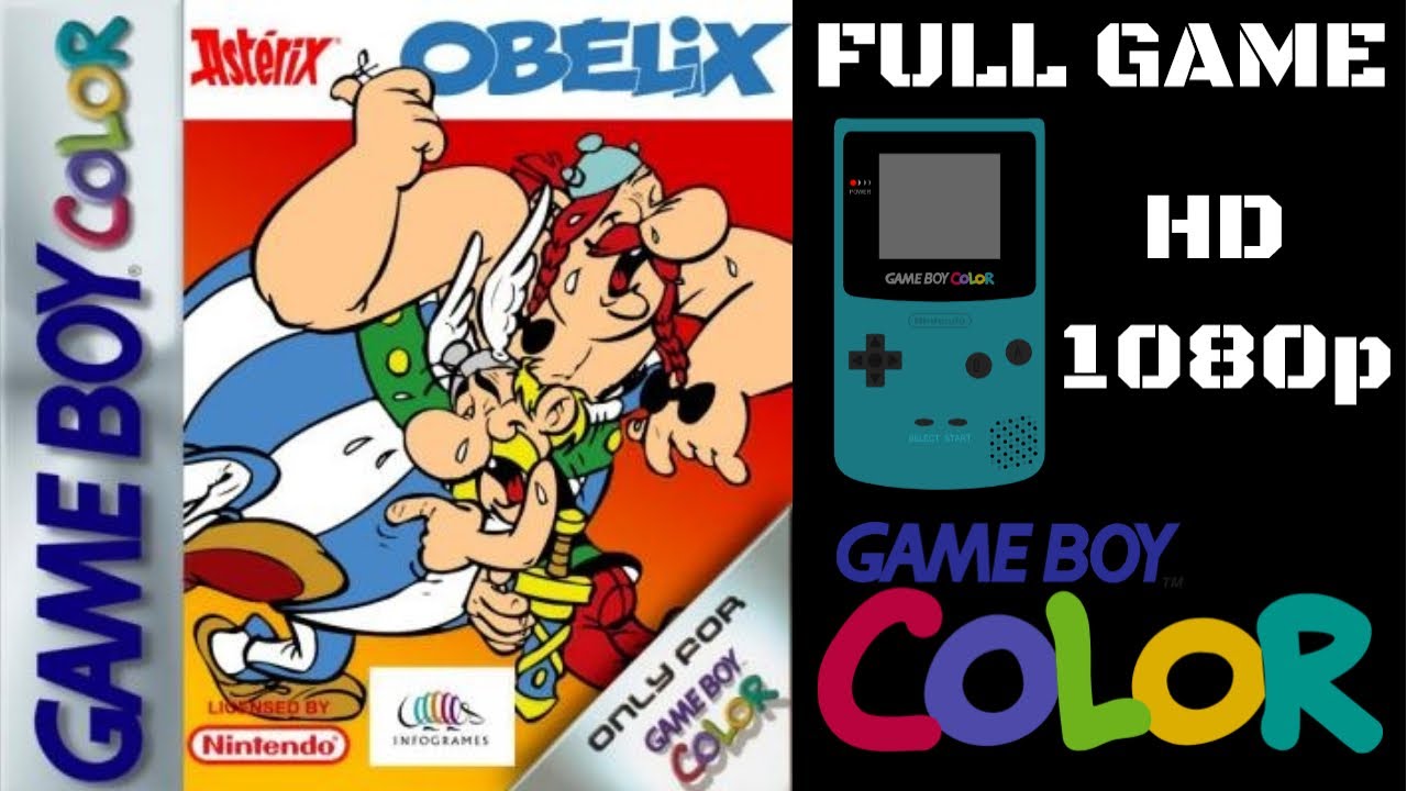 Asterix & Obelix (GBC) Longplay/Walkthrough NO COMMENTARY HD 1080p