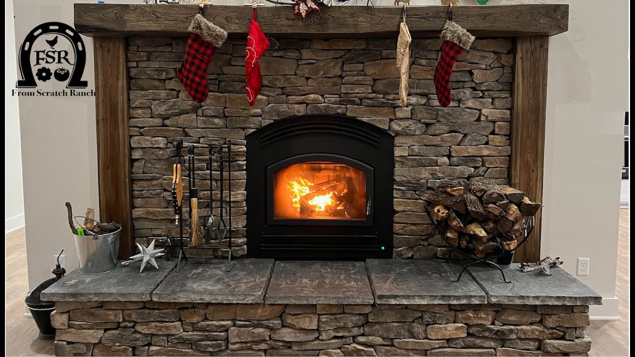 I milled our fireplace mantel from a black walnut tree I cut down on our property