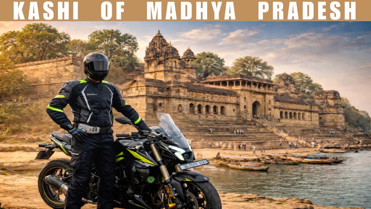 Maheshwar | A Calm & Spiritual Town You Shouldn’t Miss  | EP-03 | Pulsar NS 400 Z