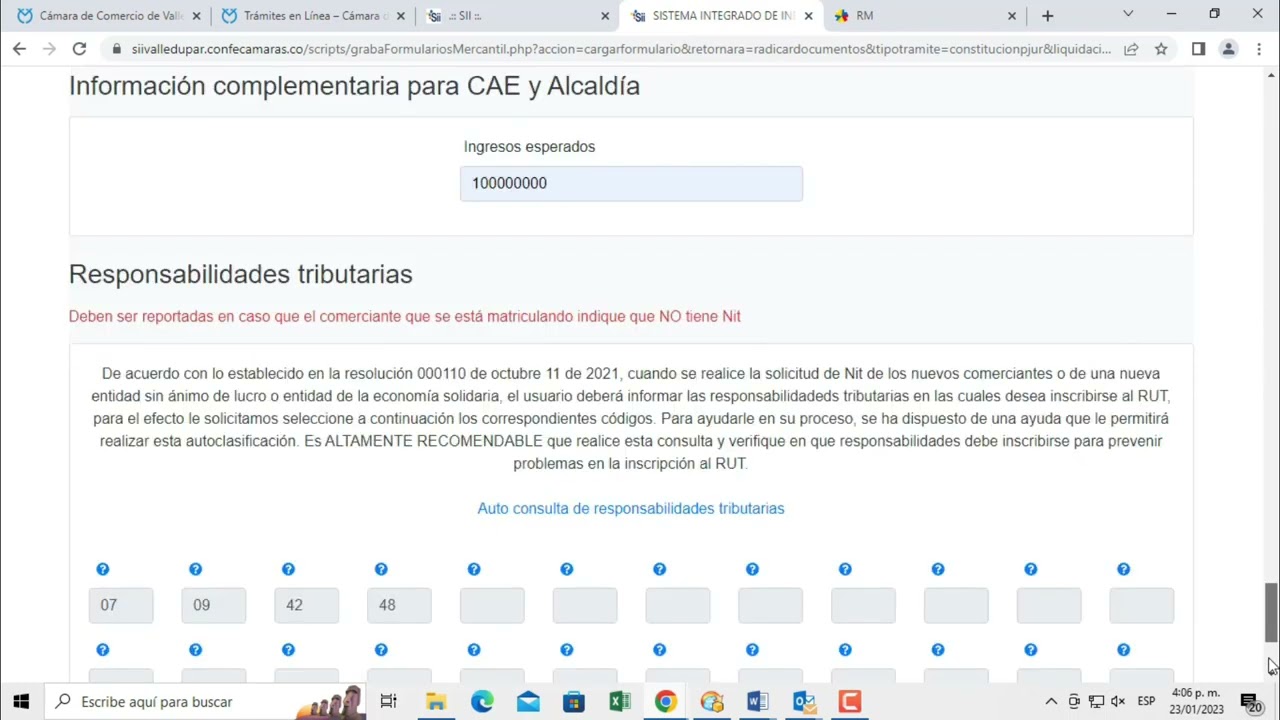 Videotutorial Constitución SAS con 2 o mas accionistas con establecimiento de comercio
