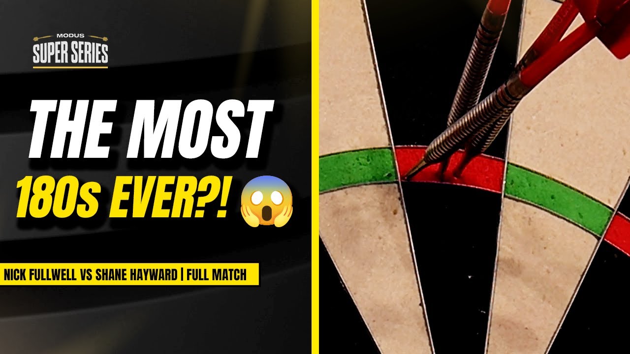 DARTING HISTORY?! 🔥 | The Most 180s EVER?! | Nick Fullwell 🆚 Shane Hayward