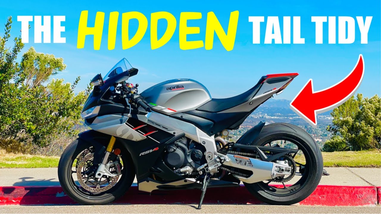 Aprilia RSV4 New Rage Cycles Tail Tidy Installation Tutorial (is it illegal? 🤷‍♂️)