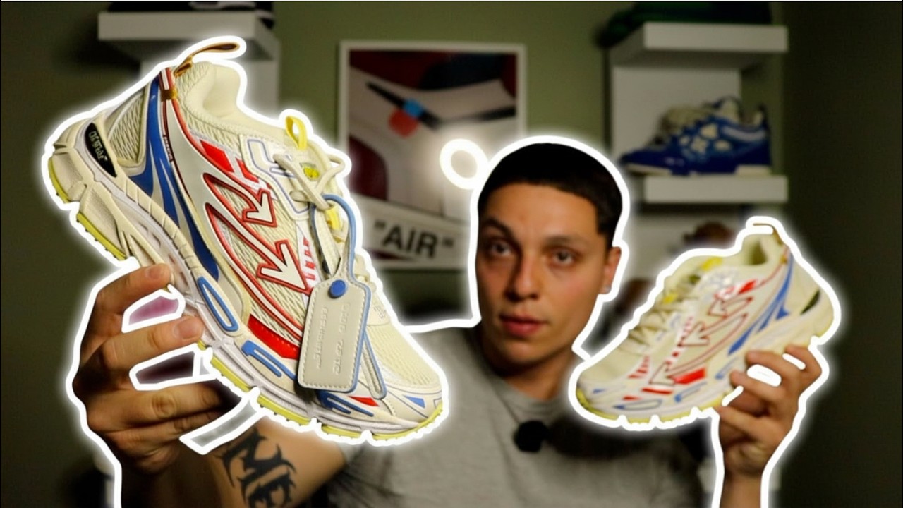 SHOE OF THE SUMMER! Off-White Be Right Back Sneaker in Cream White Yellow Red (Review) + ON FOOT