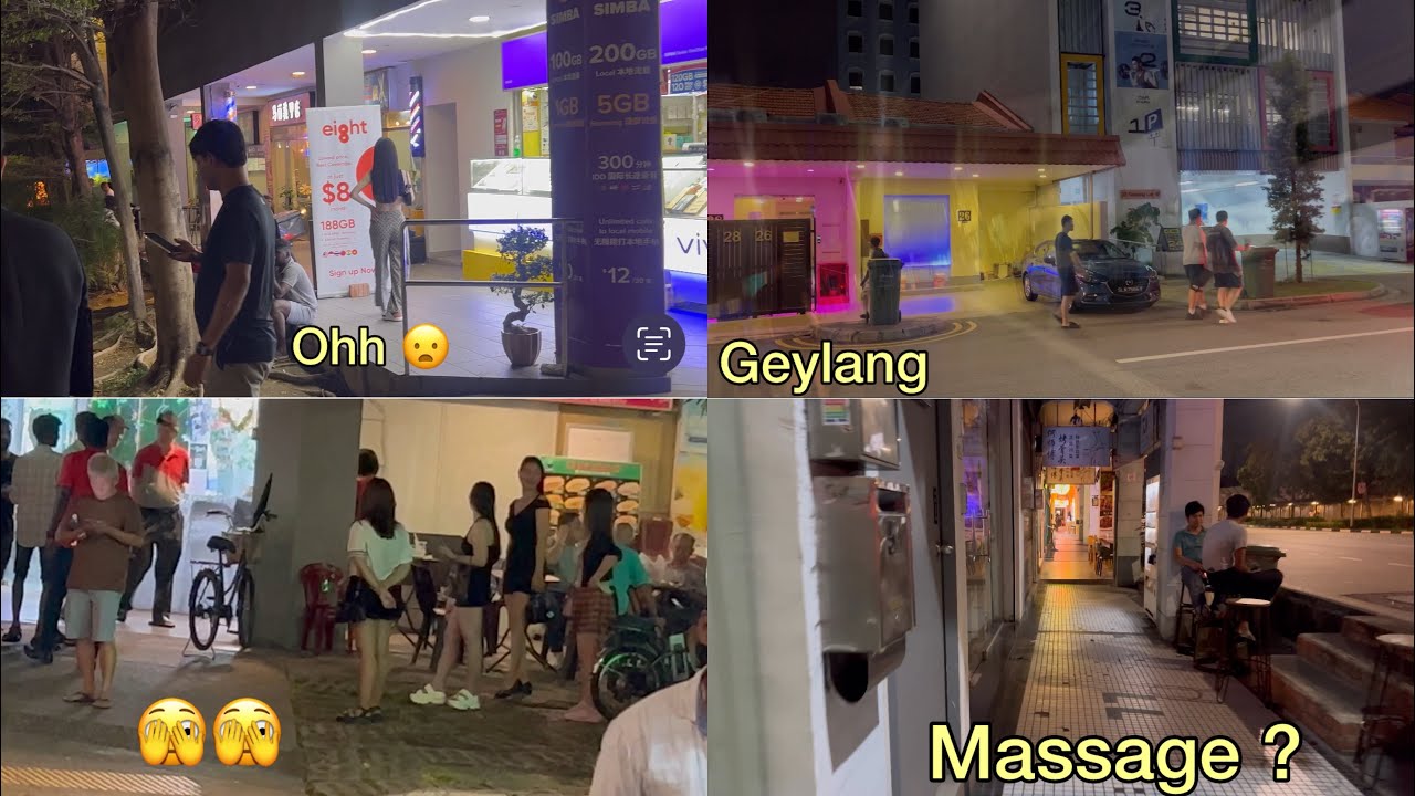 Explore Geylang Area Aljunied Singapore After Work Red Light Massage Lorong Vlogs Tour Tourism To ur